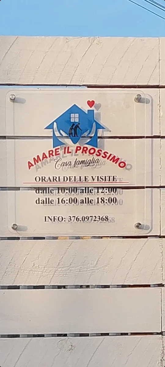 Associazione Casa Famiglia Amare il Prossimo - Acate