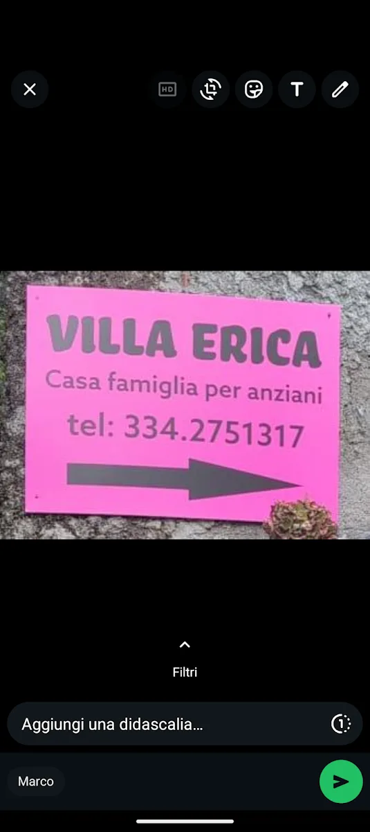 Villa Erica Casa famiglia per anziani - Massa